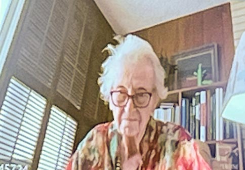 A screenshot of Betsy Hiteshew