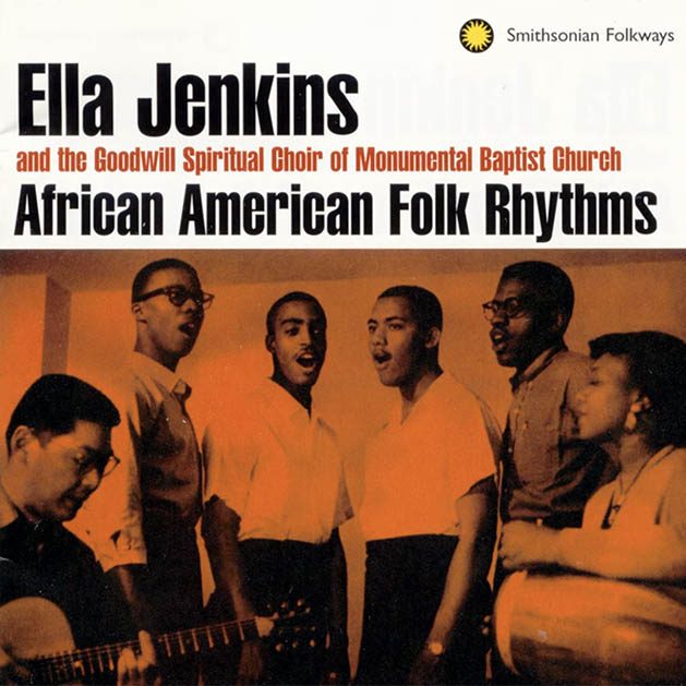 Album cover for Ella Jenkins African American Folk Rhythms