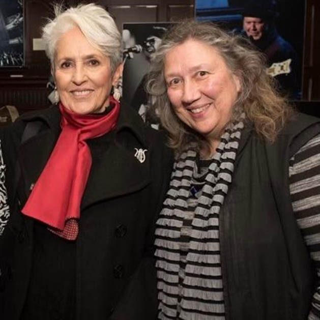 Joan Baez and Karen Kosco