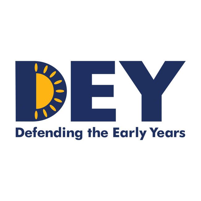 Logo: DEY, Defending the Early Years
