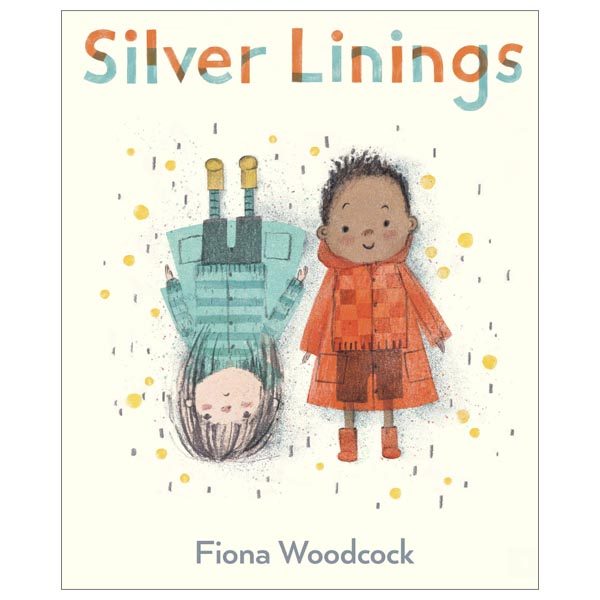Illustrated book cover of Silver Linings by Fiona Woodcock