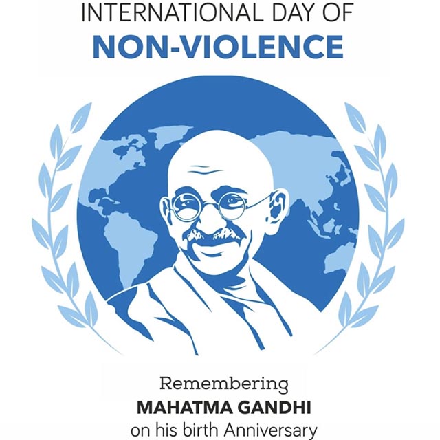 International Day of Non-Violence, Remembering Mahatma Gandhi on his birth anniversary